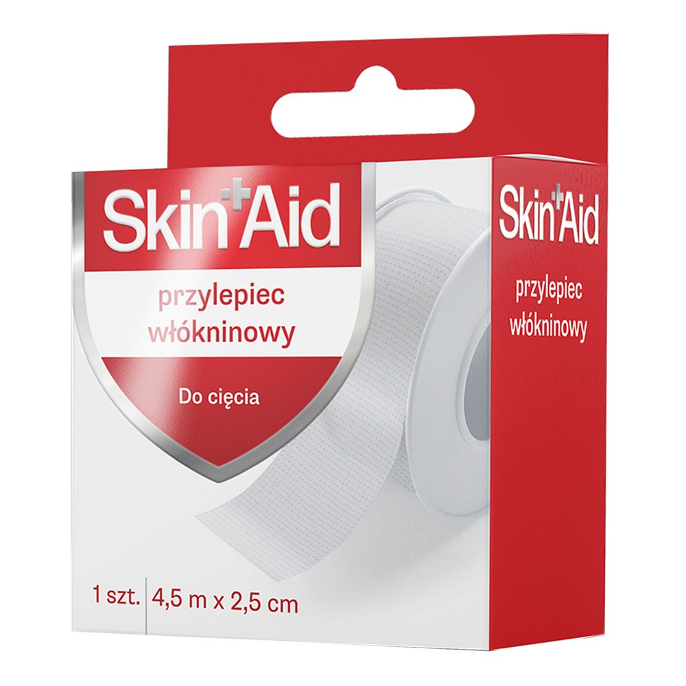 Skin Aid Przylepiec włókninowy 4,5 m x 2,5 cm 1 sztuka