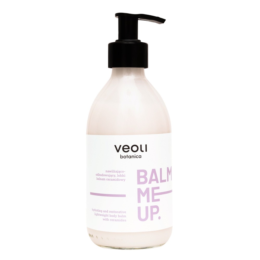 Veoli Botanica Nawilżająco-odbudowujący lekki balsam ceramidowy Balsamy do ciała 290 ml