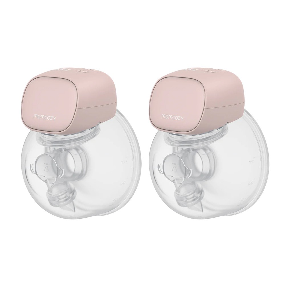 Momcozy S9 Pro Podwójny różowy Laktator 180ml