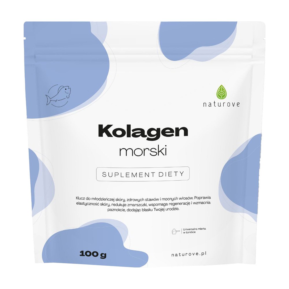 Naturove Kolagen Rybi, proszek, 100 g