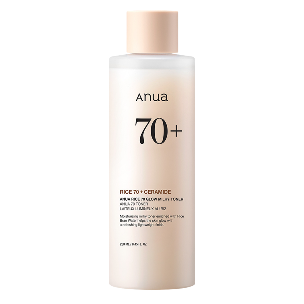 Anua Rice 70 Glow Milky Toner nawilżający tonik do twarzy 250ml