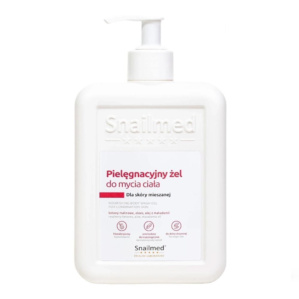 Snailmed, pielęgnacyjny żel do mycia ciała, 320 ml
