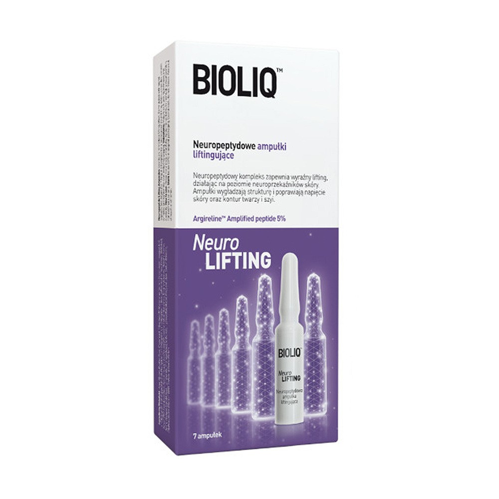 BIOLIQ PRO - neuropeptydowe ampułki liftingujące, 7 x 1,5 ml
