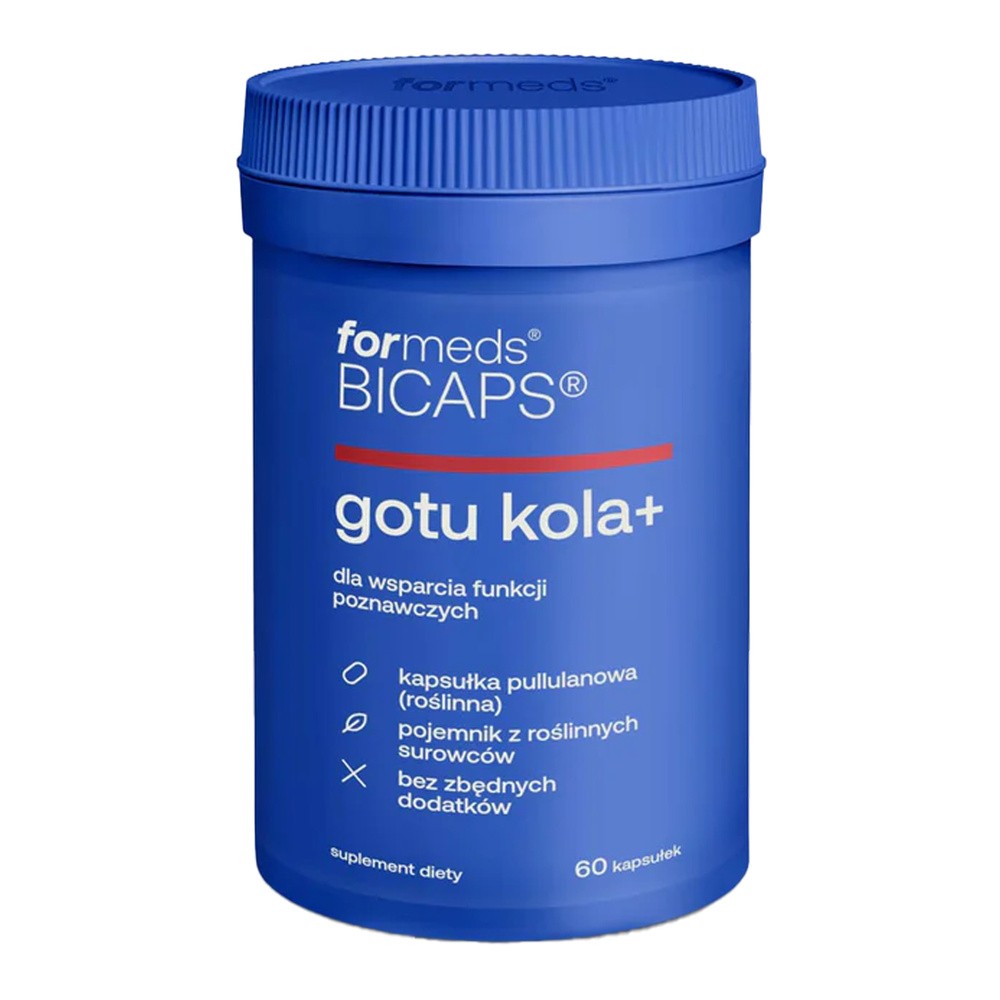 Formeds Bicaps Gotu Kola+, kapsułki twarde, 60 szt.