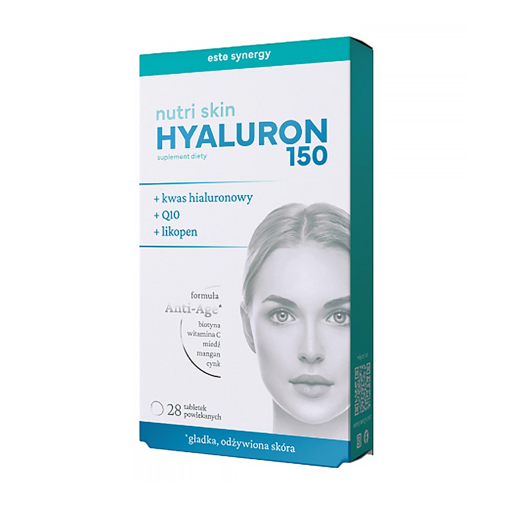 Este Synergy Nutri Skin Hyaluron 150, 28 tabletek powlekanych
