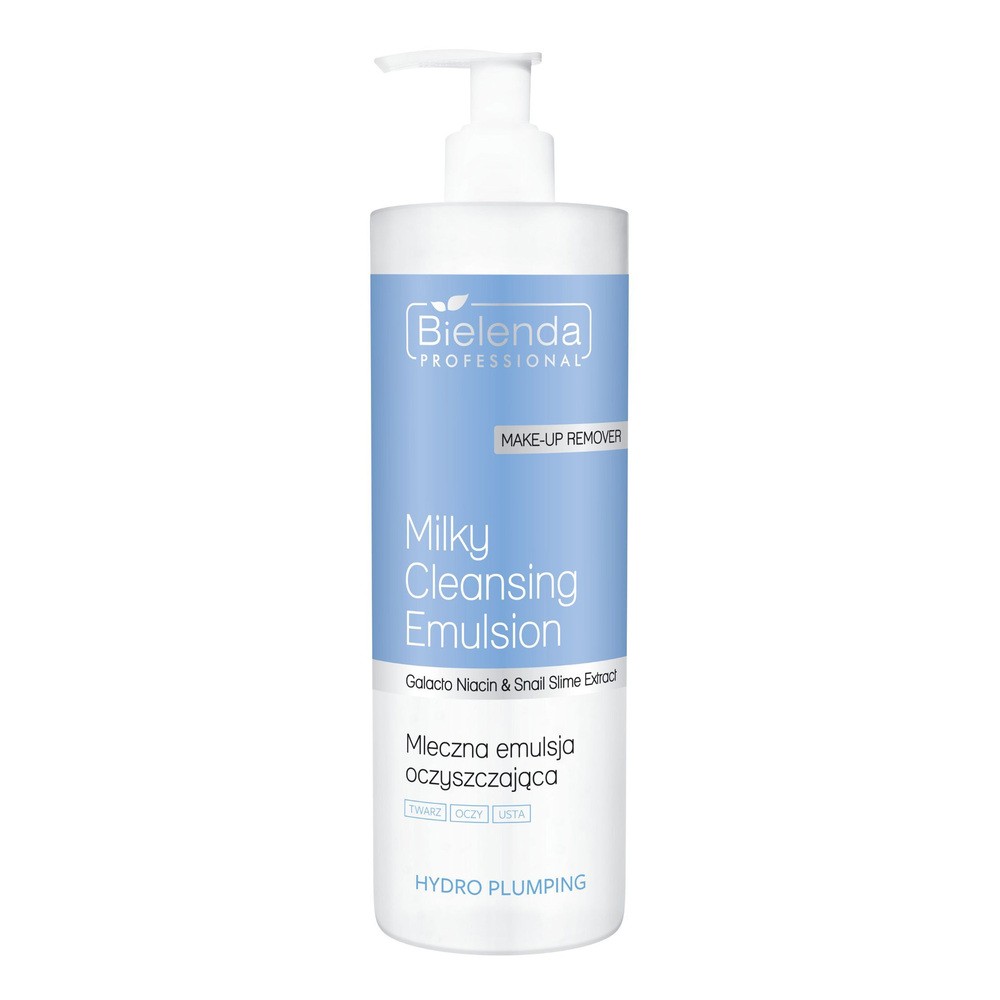 BIELENDA PROFESSIONAL_Hydro Plumping mleczna emulsja oczyszczająca do twarzy 500ml