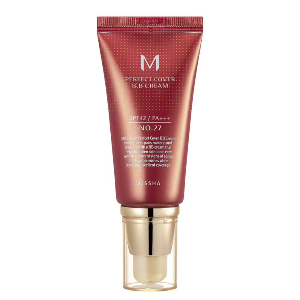 Missha M Perfect Cover BB Cream SPF42 PA+++ No.27 Honey Beige (50ml)