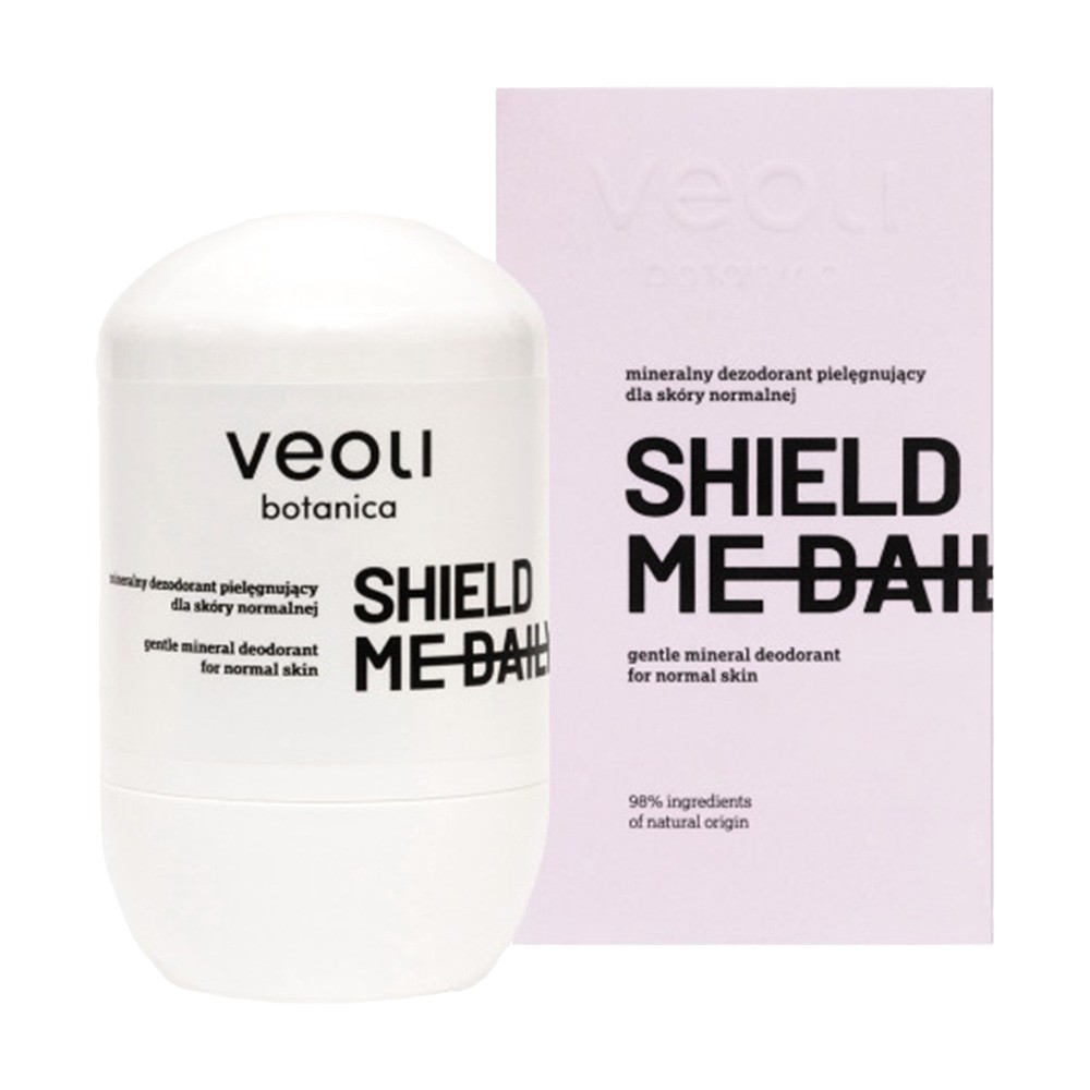 Veoli Botanica Shield Me Daily Mineralny dezodorant pielęgnujący do skóry normalnej