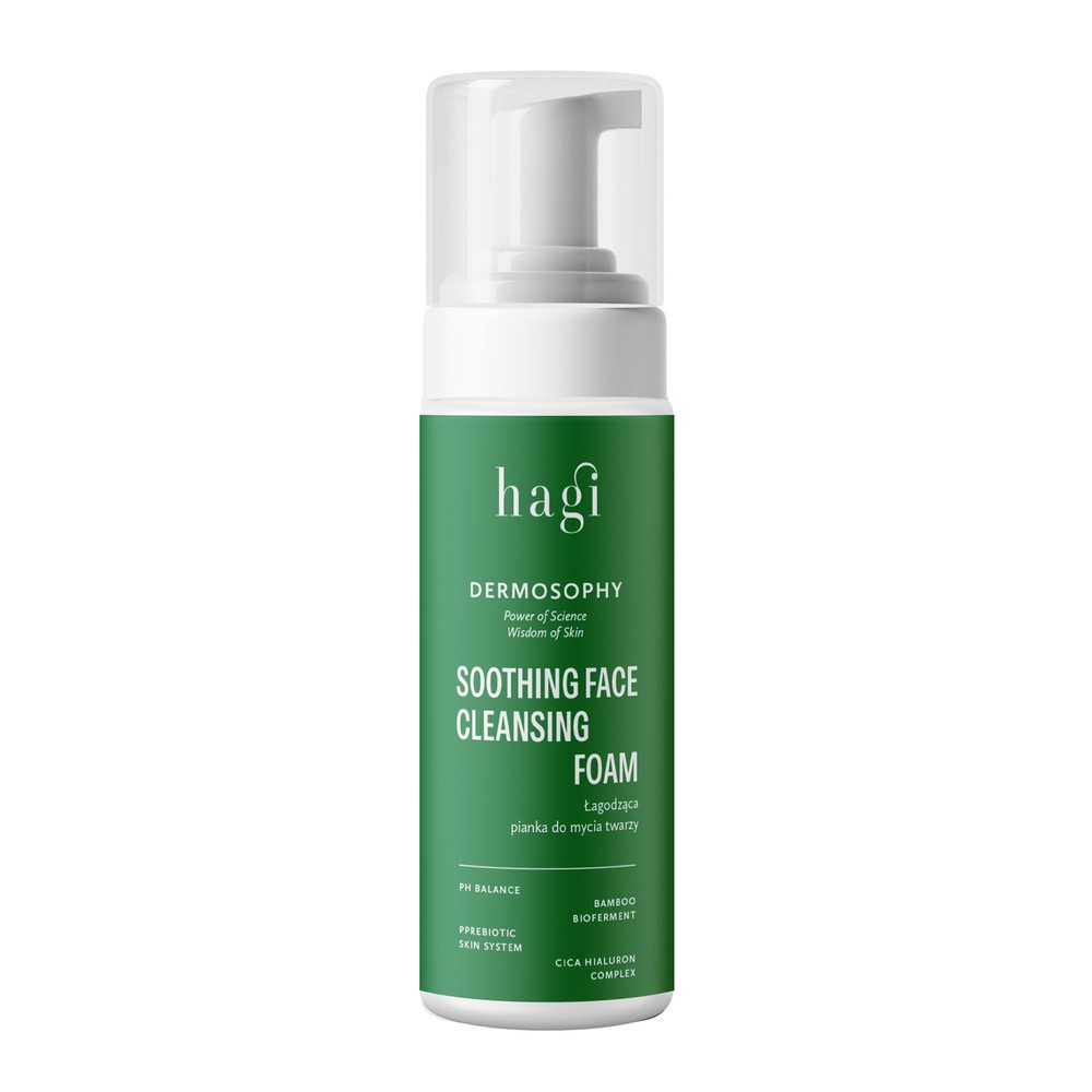 Hagi Dermosophy łagodząca pianka do mycia twarzy 150 ml