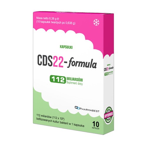 CDS22-formula Kapsułki 112 miliardów (dawniej Vivomixx Kapsułki), 10 kapsułek
