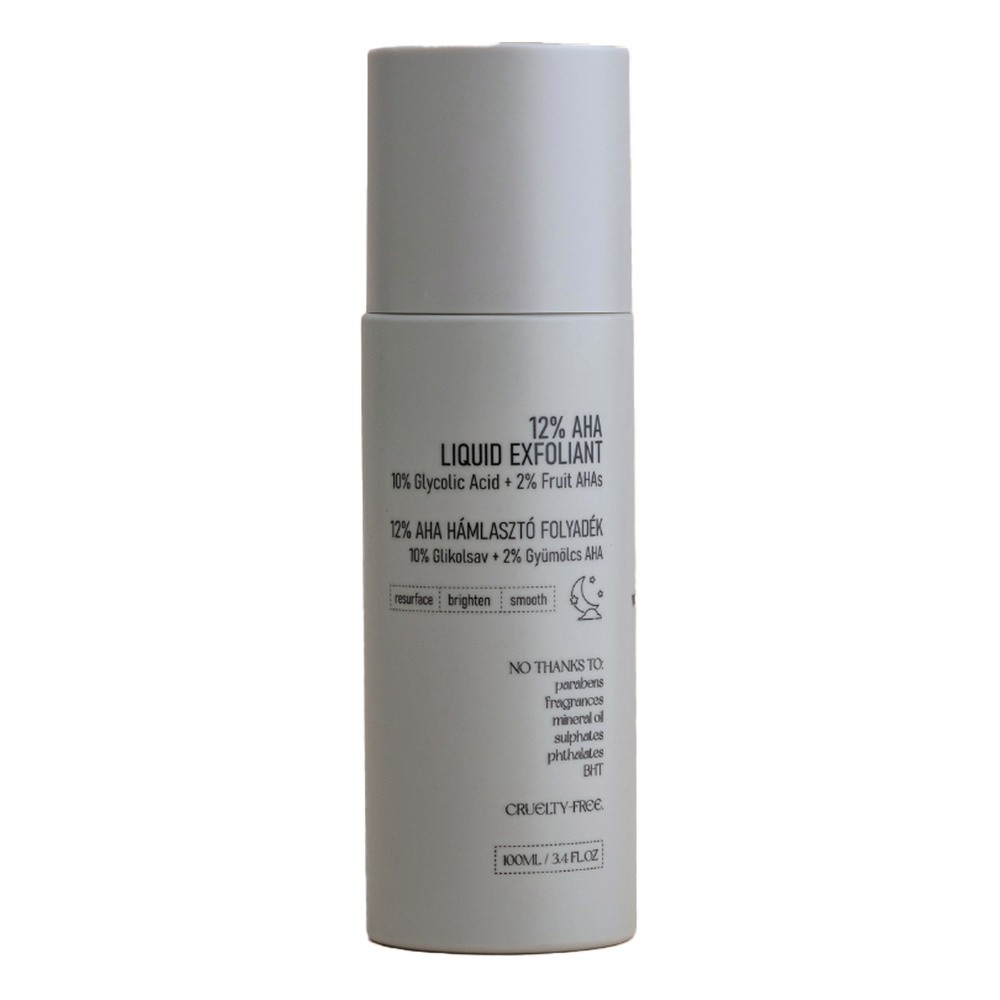 Nerds. Liquid Exfoliant Tonik Złuszczający AHA 12% 100ml