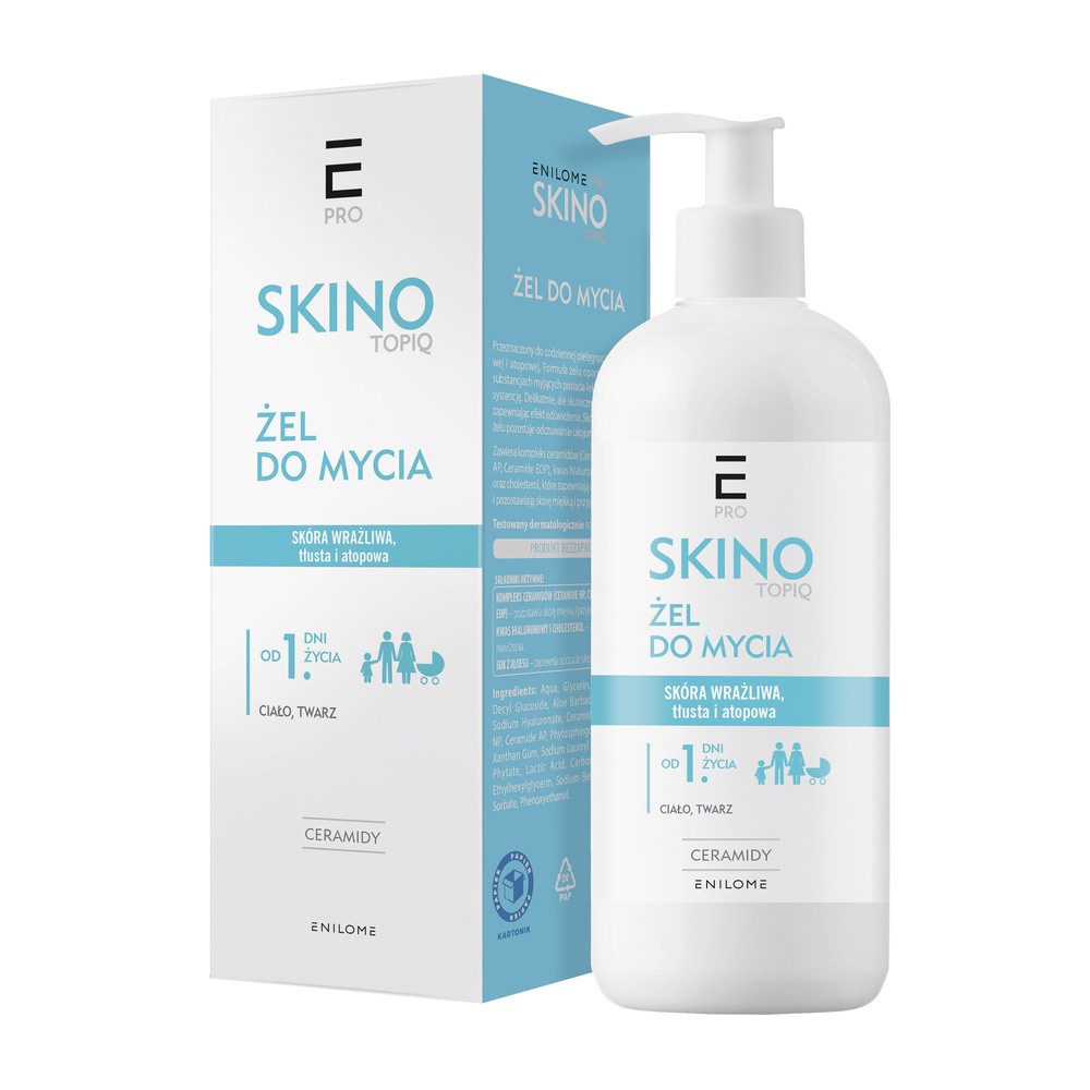 Enilome Pro Skinotopiq, żel do mycia, 400 ml