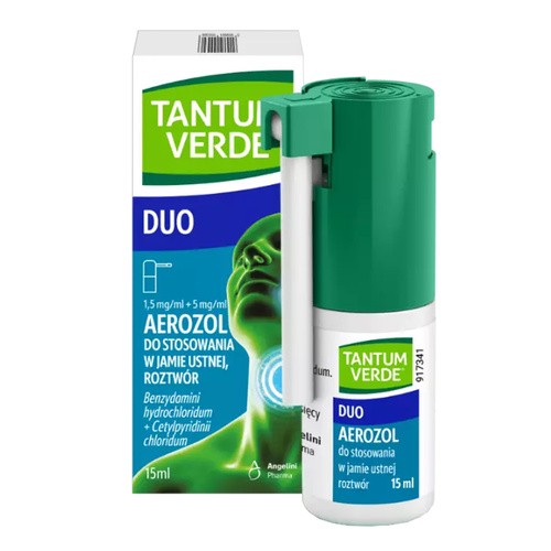 Tantum Verde Duo, aerozol, 15 ml