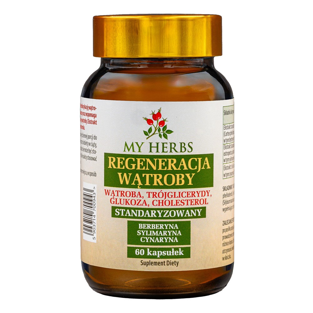My Herbs Regeneracja Wątroby, kapsułki, 60 szt.