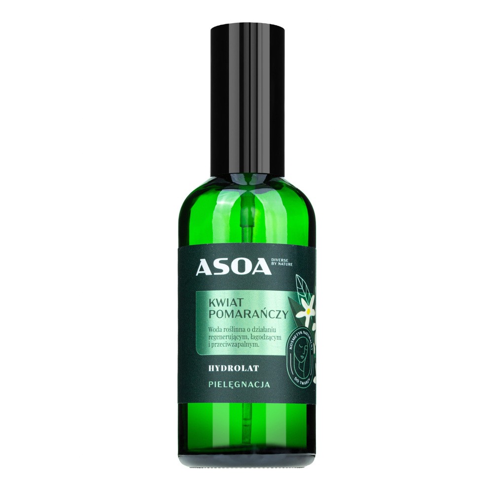 Asoa Hydrolat z Kwiatu Pomarańczy, 100 ml