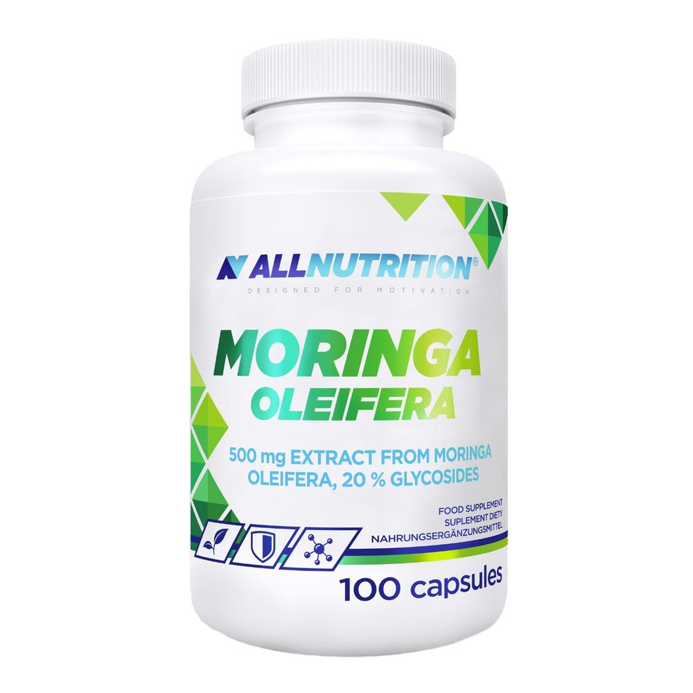 Allnutrition, Moringa Oleifera, kapsułki, 100 sztuk
