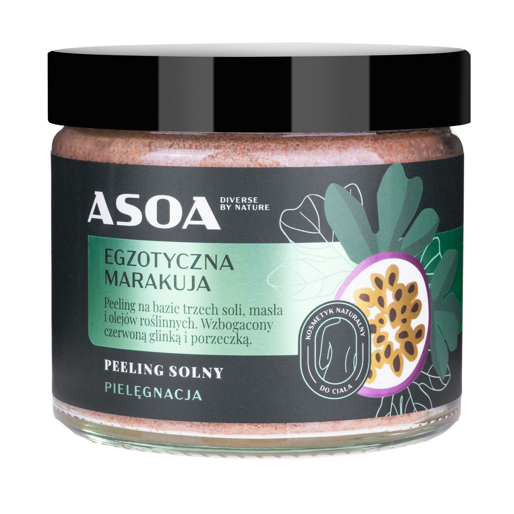 Asoa ASOA Peeling Solny do ciała Egzotyczna Marakuja 250 ml