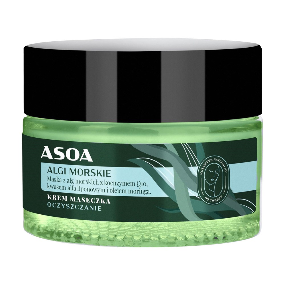ASOA Asoa Krem - Maseczka Algi Morskie, 50 ml