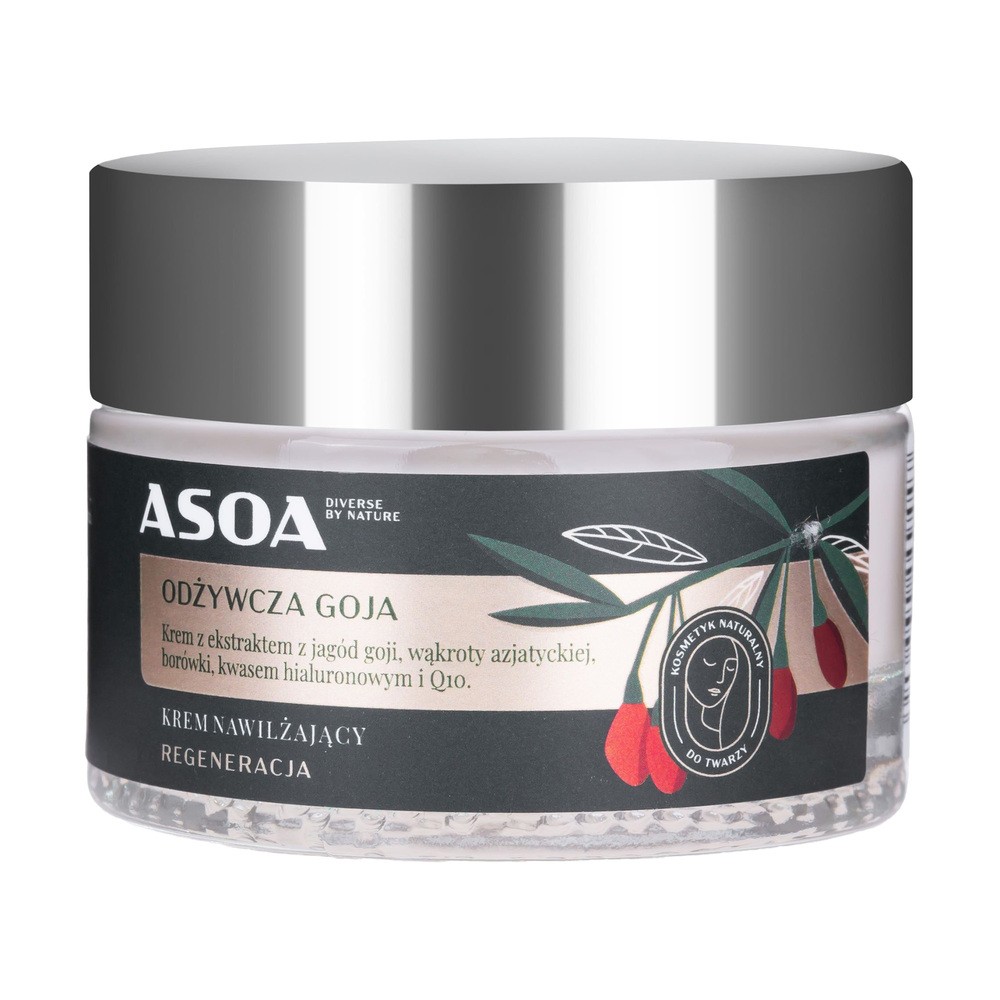 Asoa ASOA Ultranawilżający krem Odżywcza Goja 50 ml