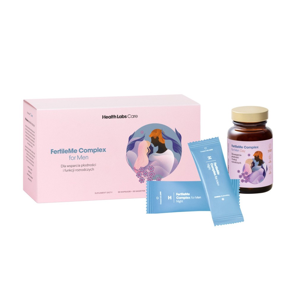Health Labs FertileMe Complex For Men 30 Kaps.+ 30 Sasz.