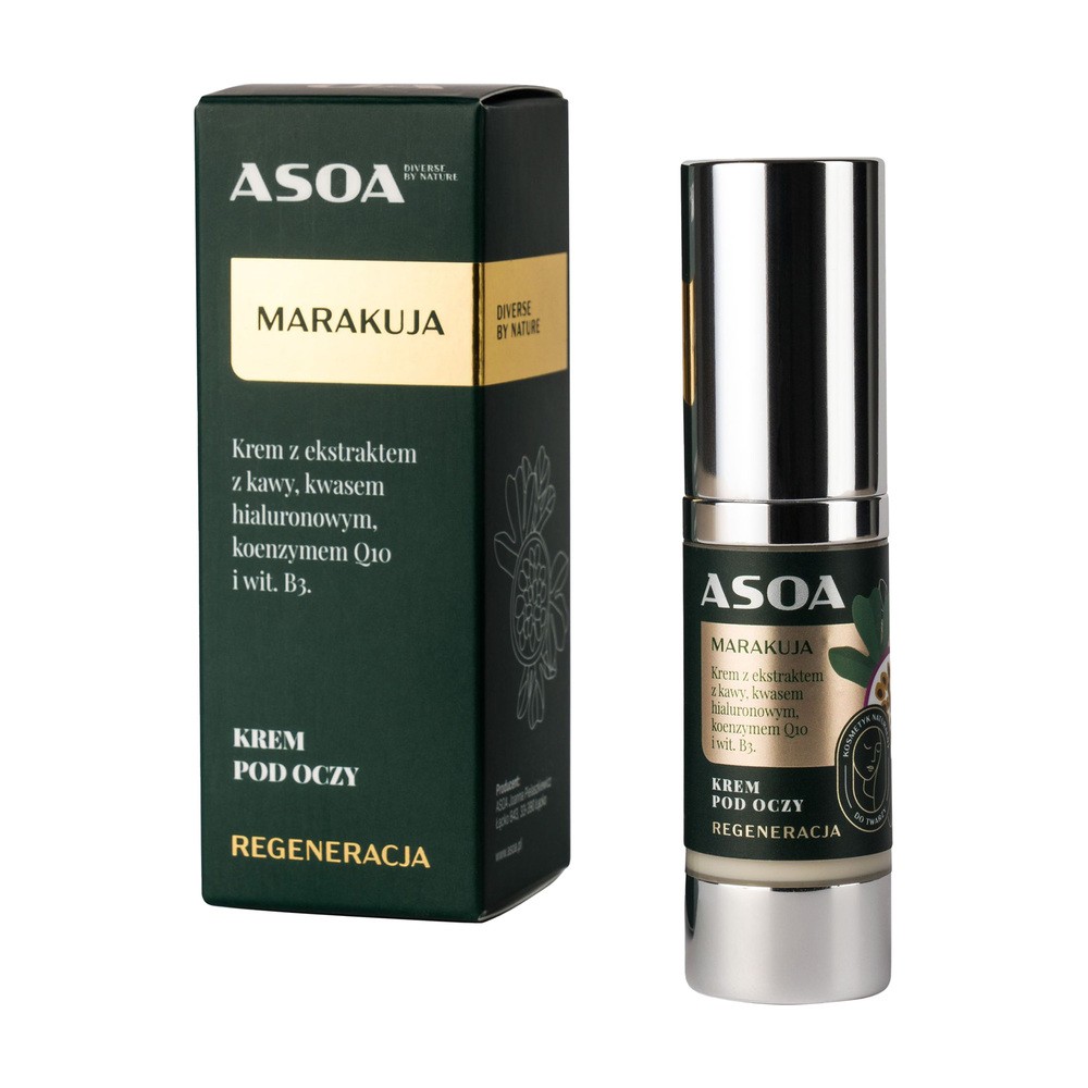 Asoa ASOA Odżywczo - Nawilżający krem pod oczy 15 ml