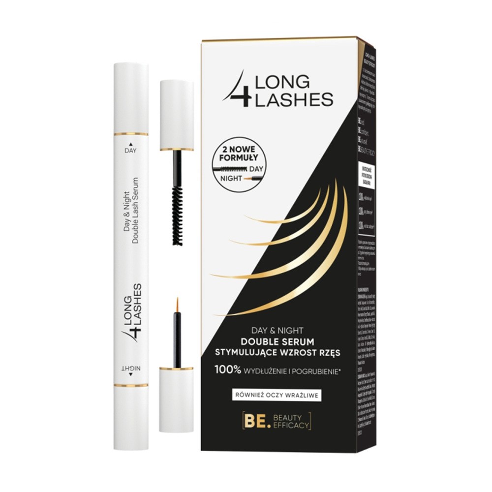 Long4Lashes Day & Night Double Serum 2w1 stymulujące wzrost rzęs, 2x3ml
