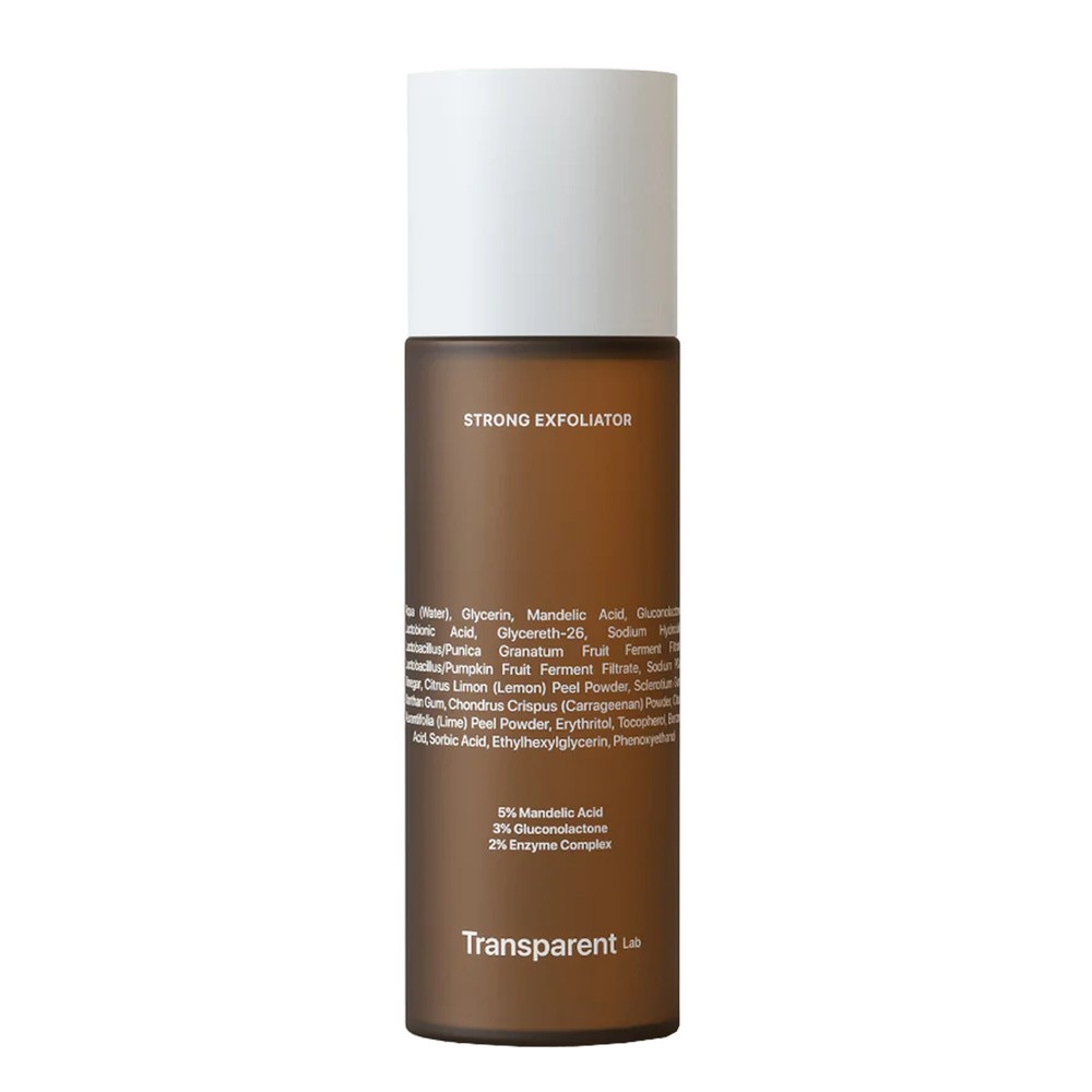 Transparent Lab Strong Exfoliator Tonik Silnie Złuszczający 130ml