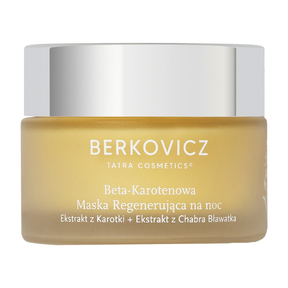 Berkovicz Tatra Cosmetics Berkovicz Tatra Cosmetics Beta-karotenowa Maska na Noc twarz szyja dekolt 50 ml