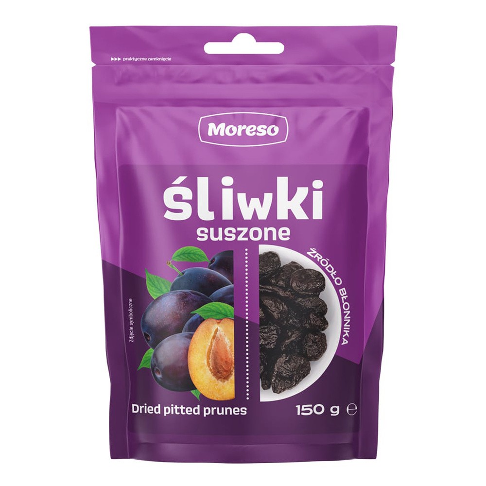 Moreso, śliwki suszone, 150 g