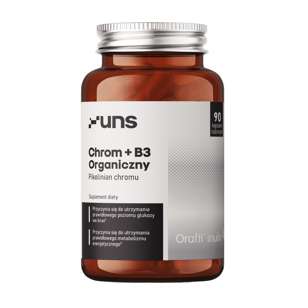 UNS Chrom+B3 Organiczny Pikolinian Chromu 90vegcaps