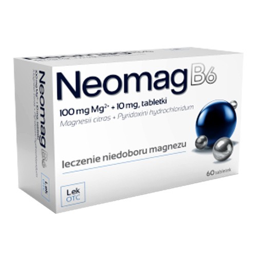 NeoMag B6, 60 tabletek