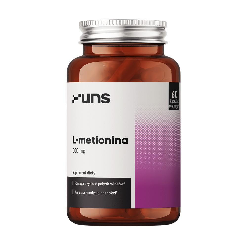 UNS L-METIONINA 60 vege kaps. 5904238960424