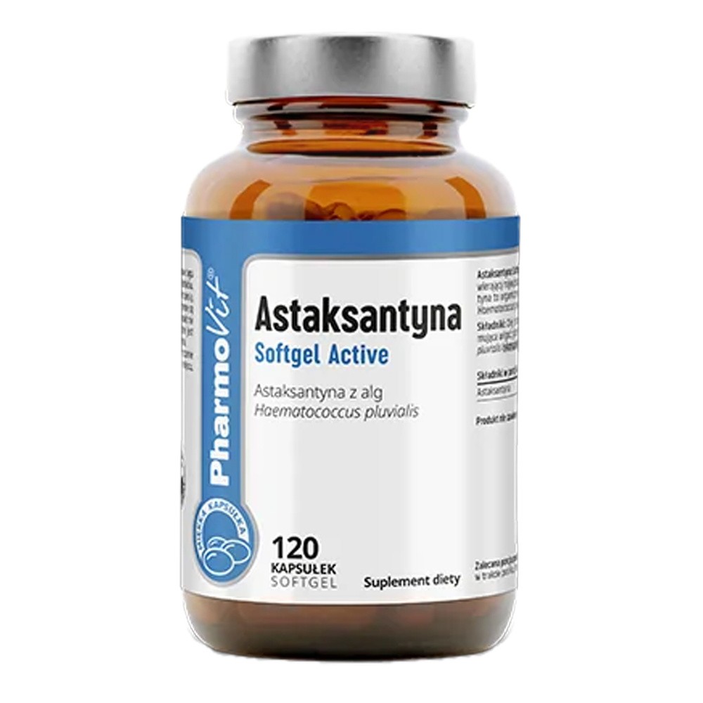 PharmoVit Astaksantyna Softgel Active, 120 kapsułek