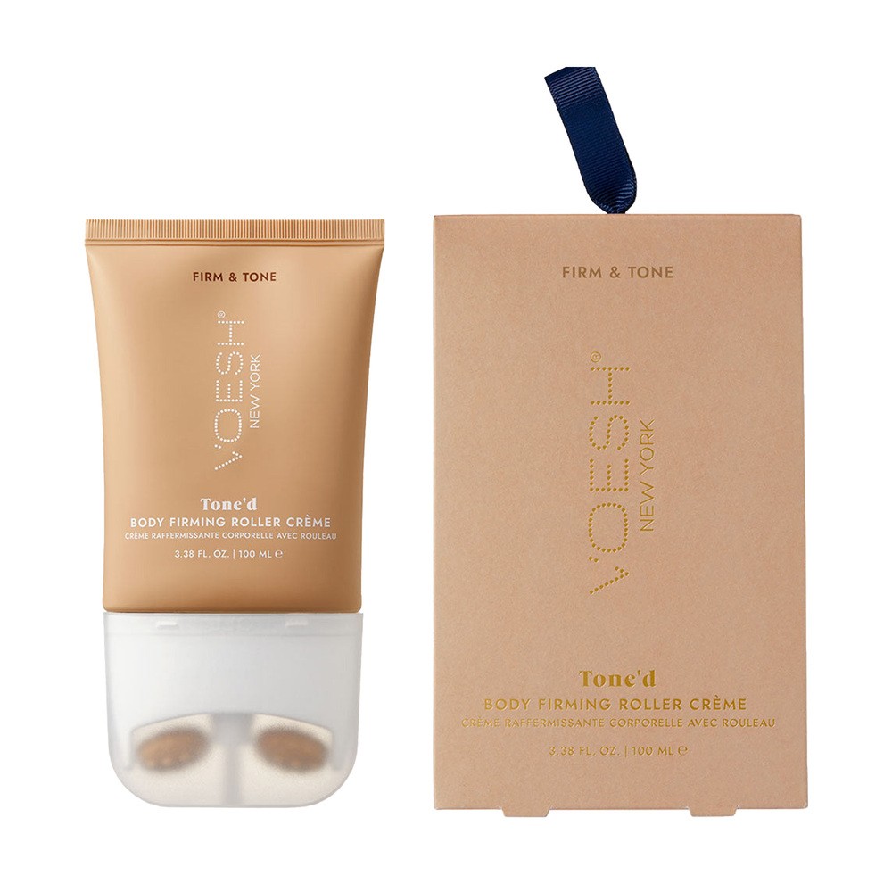 Voesh, Tone’d Body, ujędrniający krem do ciała z rollerem, 100 ml
