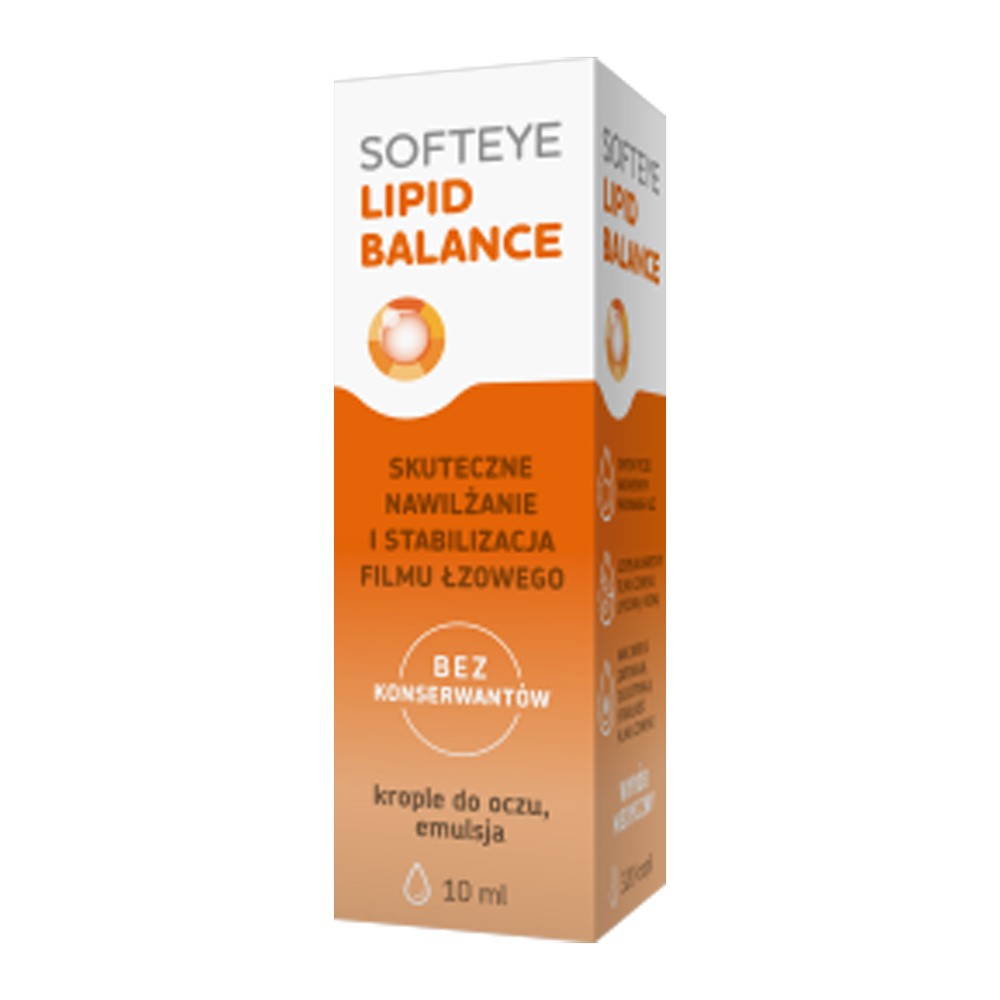 Softeye Lipid Balance krople do oczu emulsja - butelka 10 ml