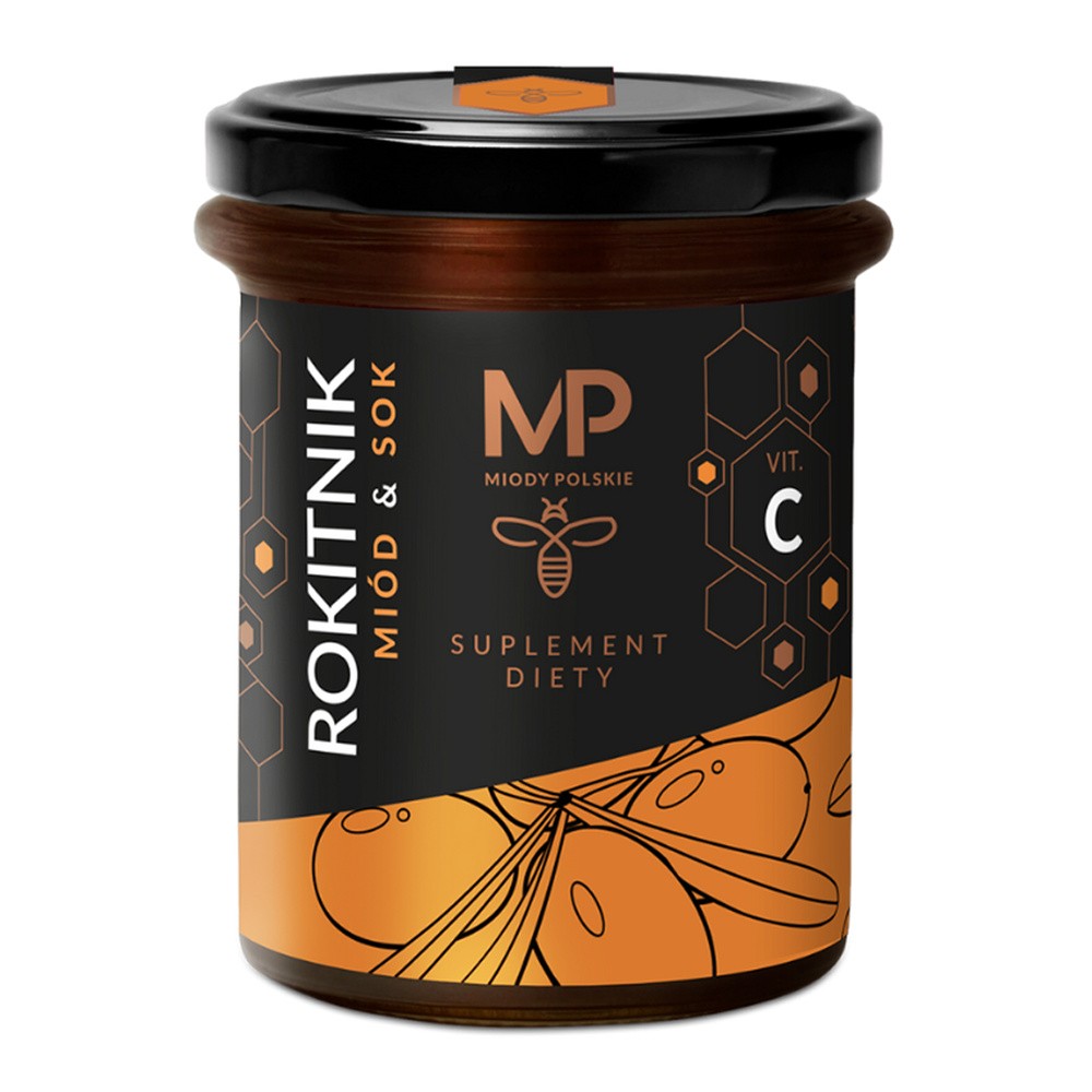 Miody Polskie, Sok & Miód, Rokitnik, 250 g