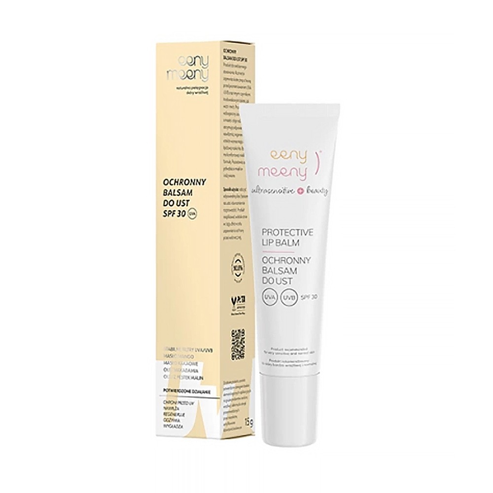 eeny meeny, Balsam Do Ust, protective lip balm UVA UVB, spf 30, 15g