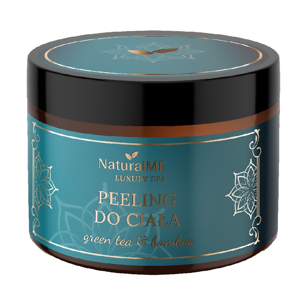 NaturalME Luxury SPA, Green Tea & Bamboo, peeling cukrowy, 200 ml