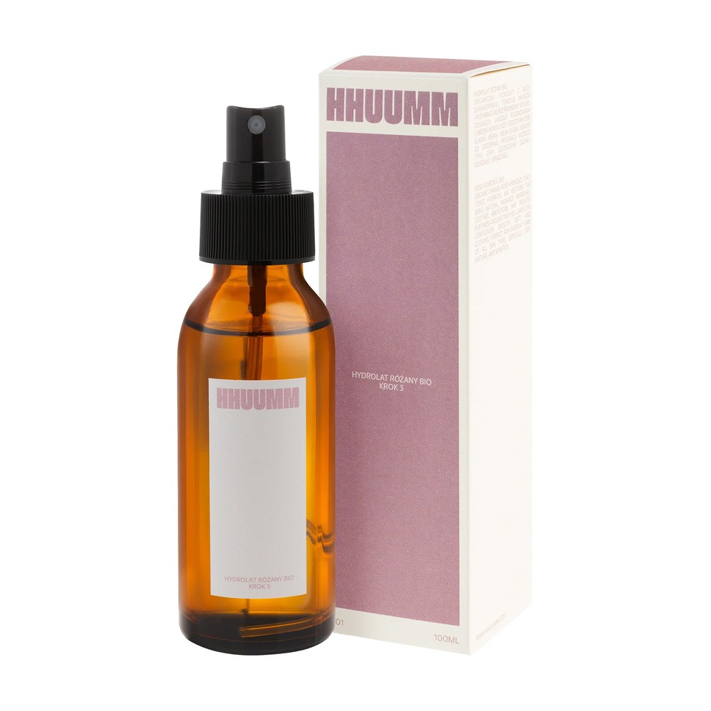 Hhuumm Krok 3, hydrolat różany BIO, 100 ml