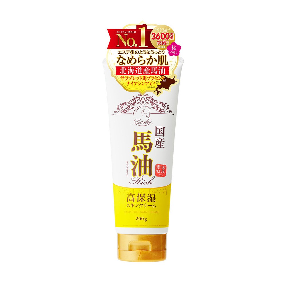 Loshi Moist Aid Horse Oil Cream N, krem z olejem końskim, 200 g