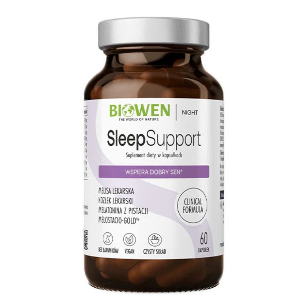 Biowen Sleep Support, 60 kaps.
