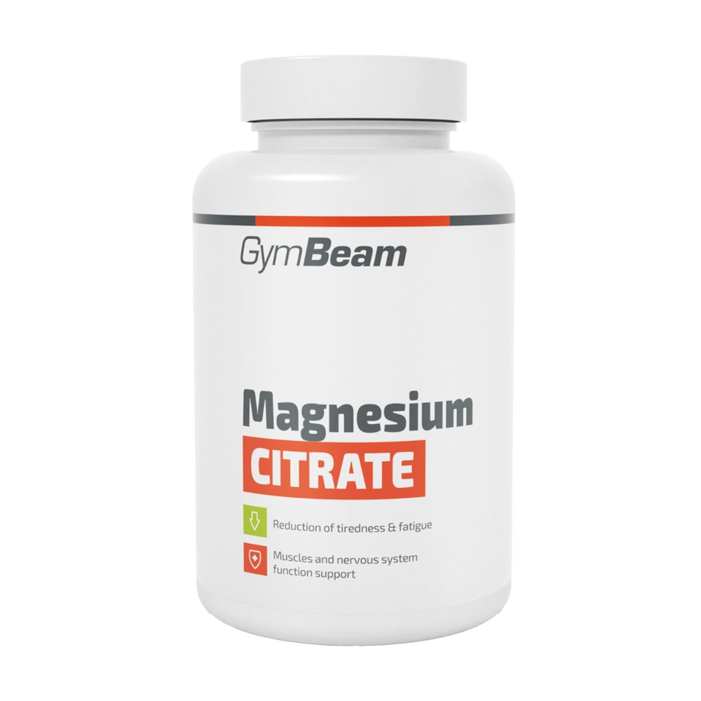 GymBeam Cytrynian magnezu, kapsułki, 120 szt.