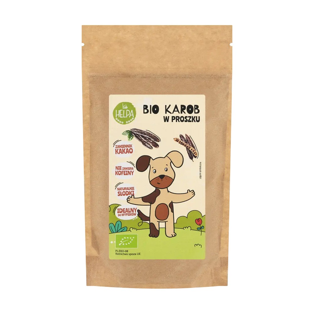 Karob w proszku helpa bio, 200g