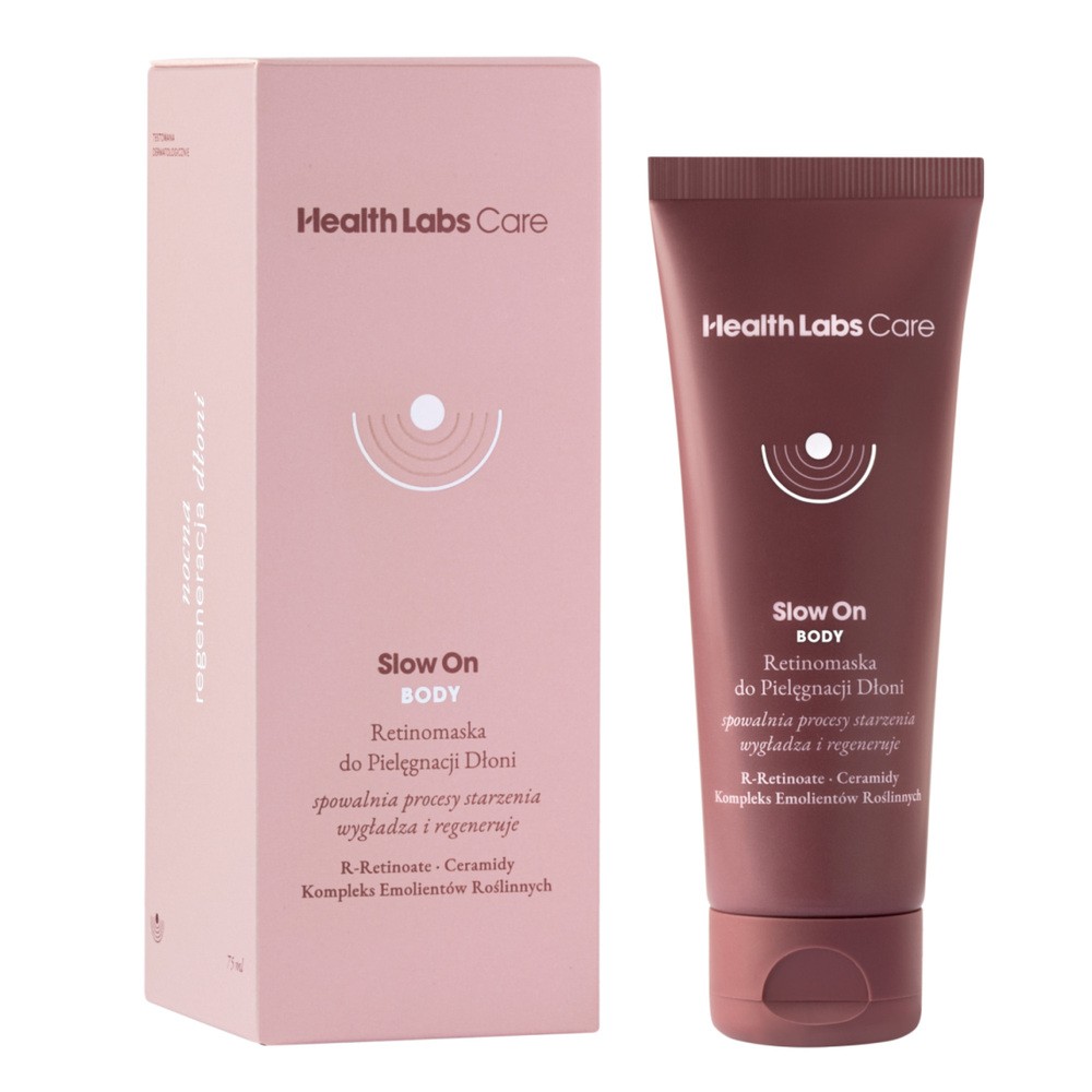 Health Labs Care Slow On Body - Retinomaska do pielęgnacji dłoni 75ml