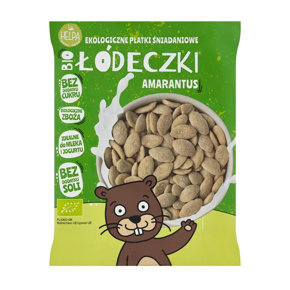 Łódeczki gryczano-jaglane z amarantusem helpa bio, 200g