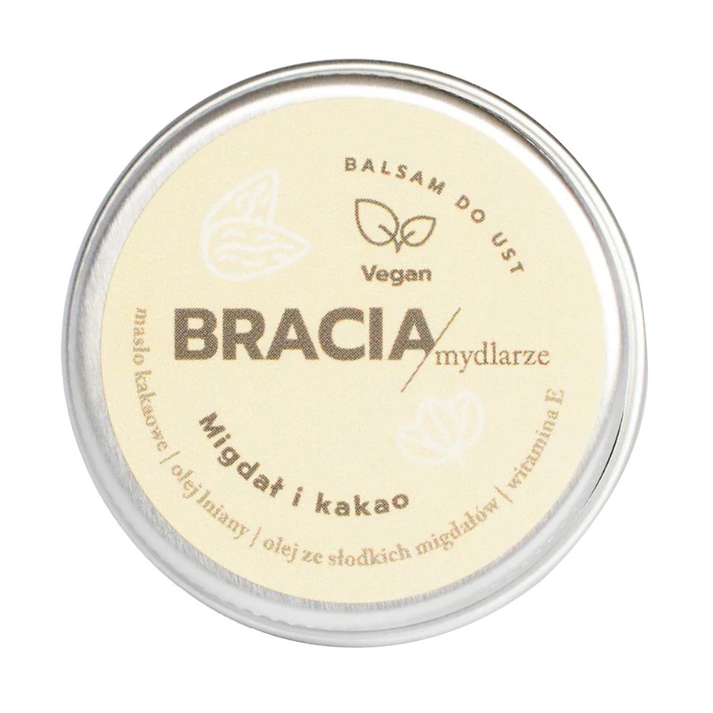 Migdał I Kakao Balsam do ust Bracia Mydlarze