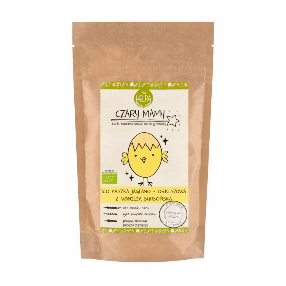 Helpa Czary Mamy Kaszka jaglana orkiszowa Bio 200g 0pr 061718 12-2022