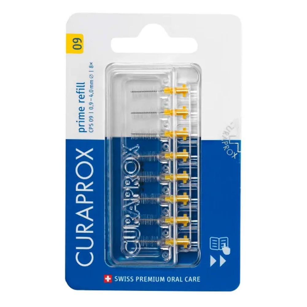 Curaprox Curaprox Prime Refill CPS 0,9 4,0 mm szczoteczka do przestrzeni międzyzębowych 8 szt unisex