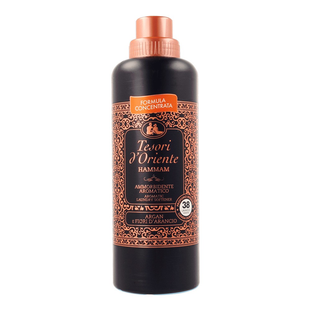 Tesori d''Oriente - Aromatic Laundry Softener - Płyn do płukania tkanin - Olejek arganowy i kwiat pomarańczy - HAMMAM - 760 ml