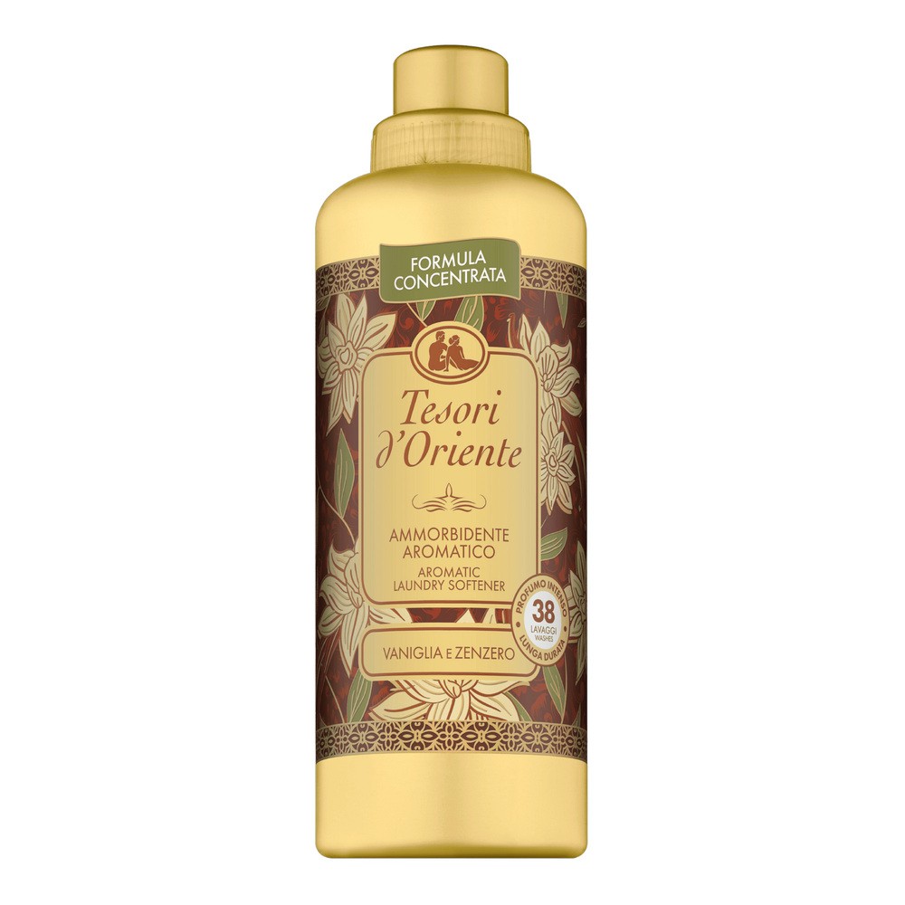 TESORI D`ORIENTE Koncentrat do płukania tkanin VANIGLIA & ZENZERO 760 ml 38 prań